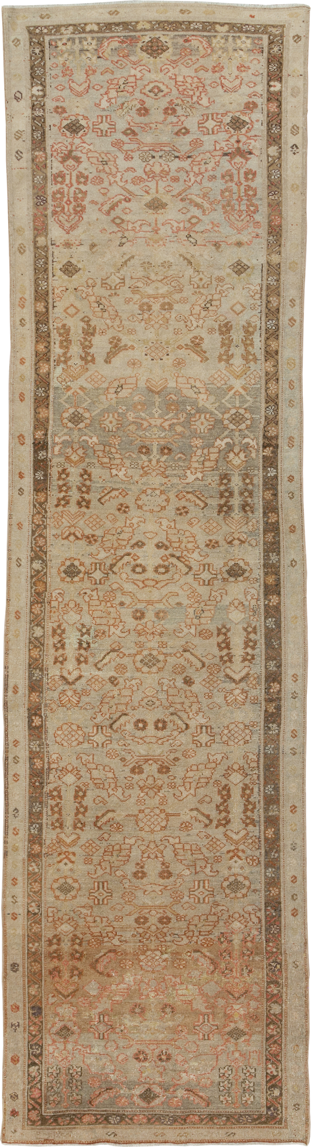 Vintage Persian Malayer Runner, No.24235 - Galerie Shabab