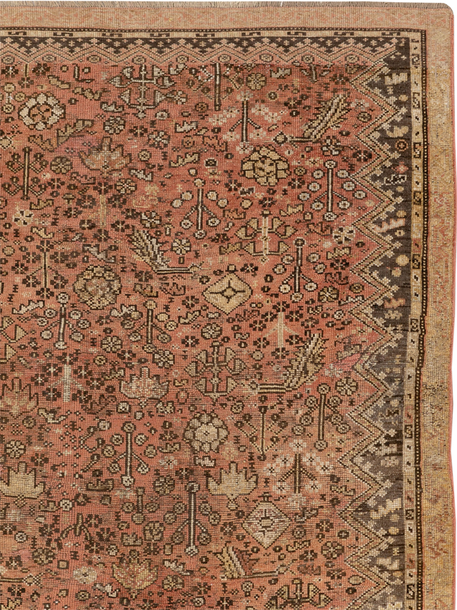Antique Persian Kurdish Accent Rug, No.24236 - Galerie Shabab