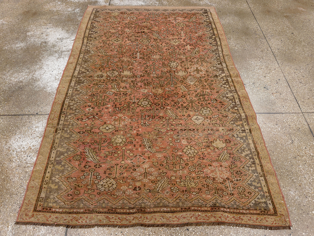 Antique Persian Kurdish Accent Rug, No.24236 - Galerie Shabab
