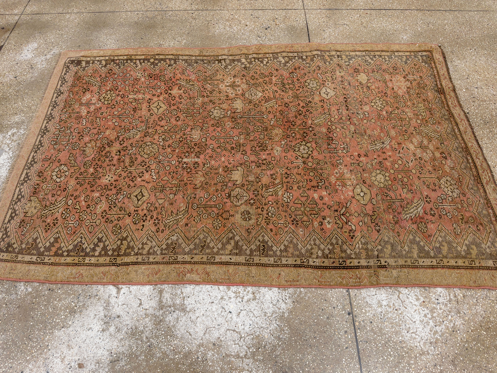 Antique Persian Kurdish Accent Rug, No.24236 - Galerie Shabab