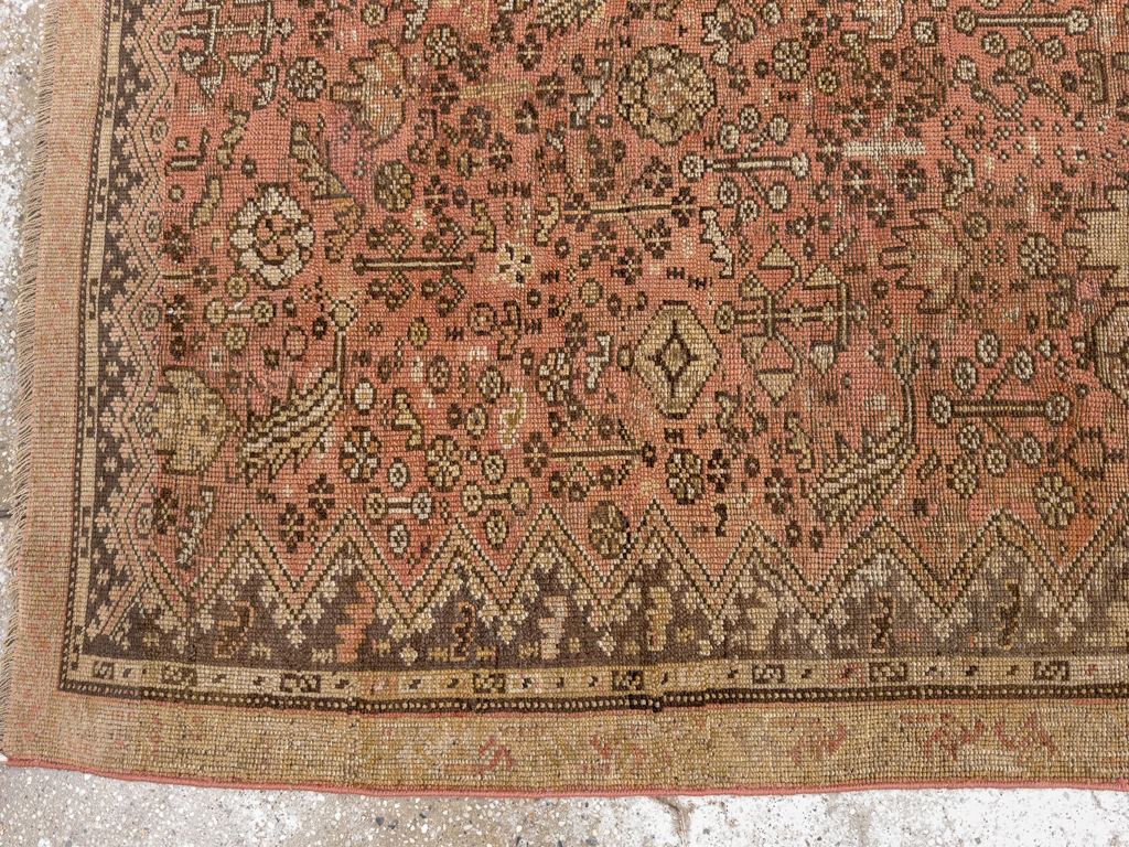 Antique Persian Kurdish Accent Rug, No.24236 - Galerie Shabab