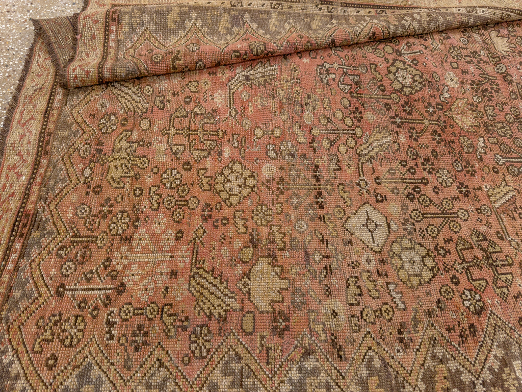 Antique Persian Kurdish Accent Rug, No.24236 - Galerie Shabab
