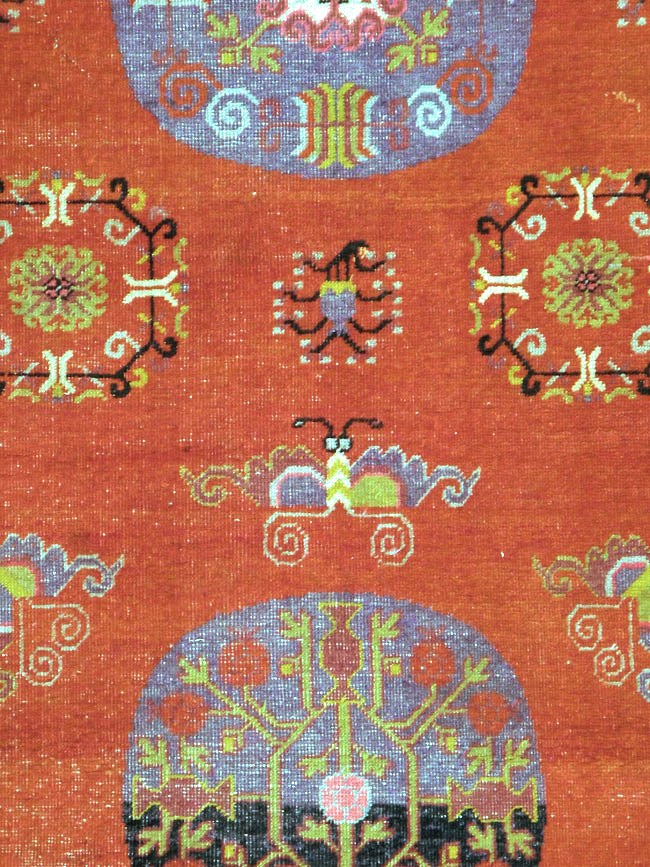 Antique East Turkestan Khotan Gallery Carpet, No.24237 - Galerie Shabab