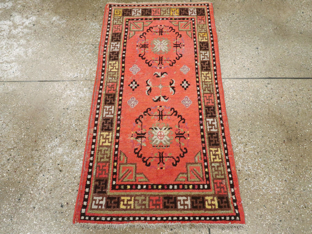 Antique East Turkestan Khotan Rug, No.24239 - Galerie Shabab