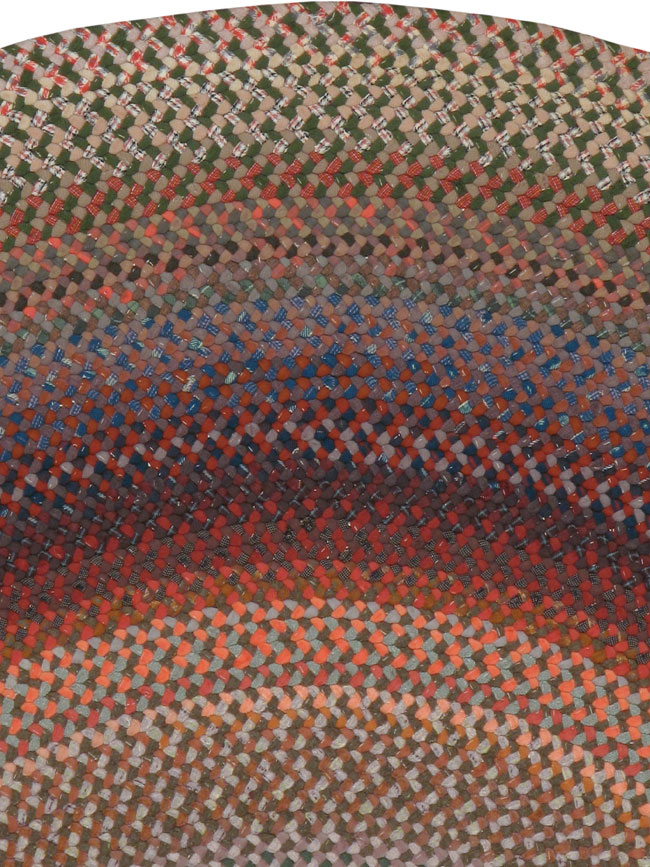 Vintage Braid Rug, No.24242 - Galerie Shabab