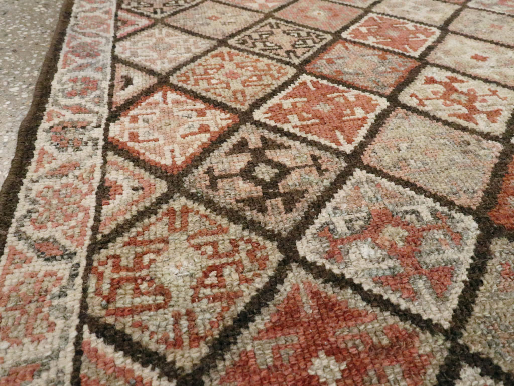 Antique Persian Kurdish Square Rug (Pair: 2 of 2), No.24249 - Galerie Shabab
