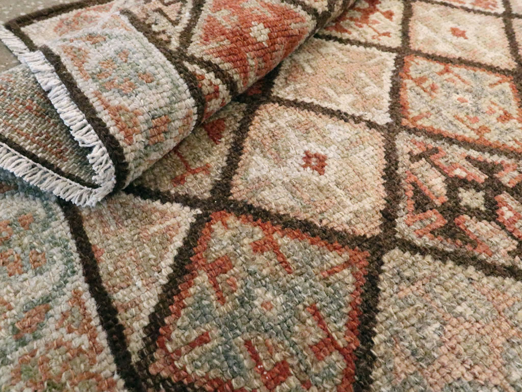 Antique Persian Kurdish Square Rug (Pair: 2 of 2), No.24249 - Galerie Shabab