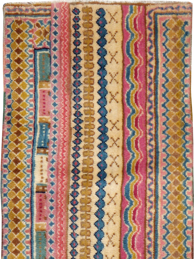 Vintage Persian Kashan Runner, No.24256 - Galerie Shabab