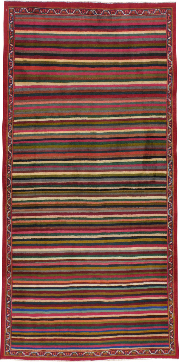 Vintage Persian Kashan Rug, No.24259 - Galerie Shabab