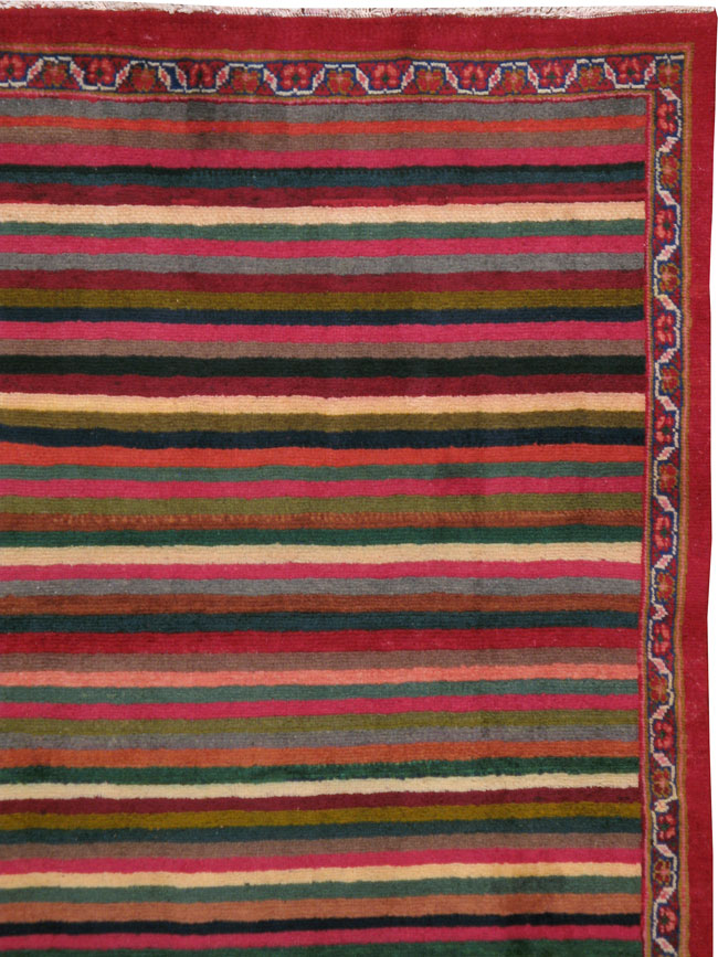 Vintage Persian Kashan Rug, No.24259 - Galerie Shabab