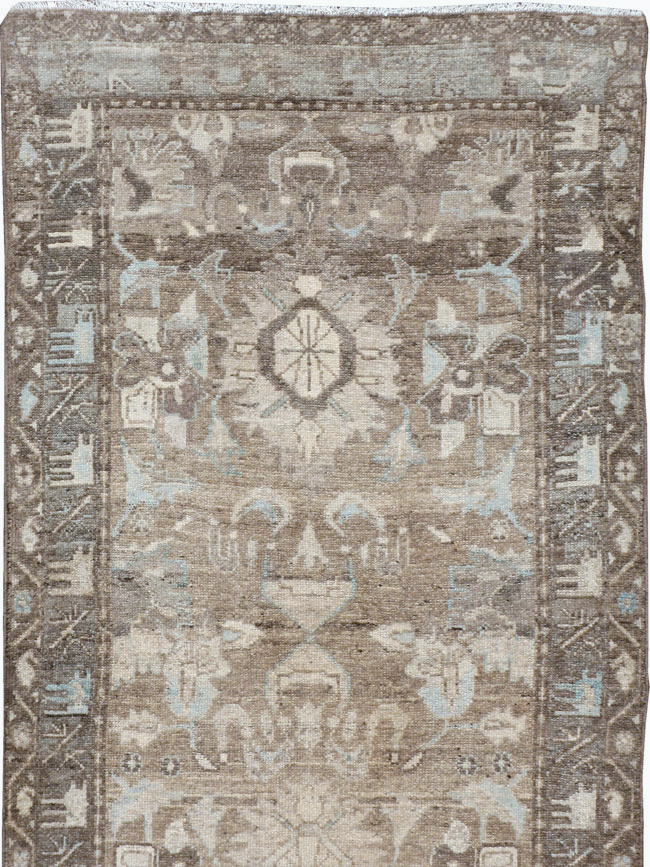 Vintage Persian Malayer Runner (Pair: 1 of 2), No.24260 - Galerie Shabab