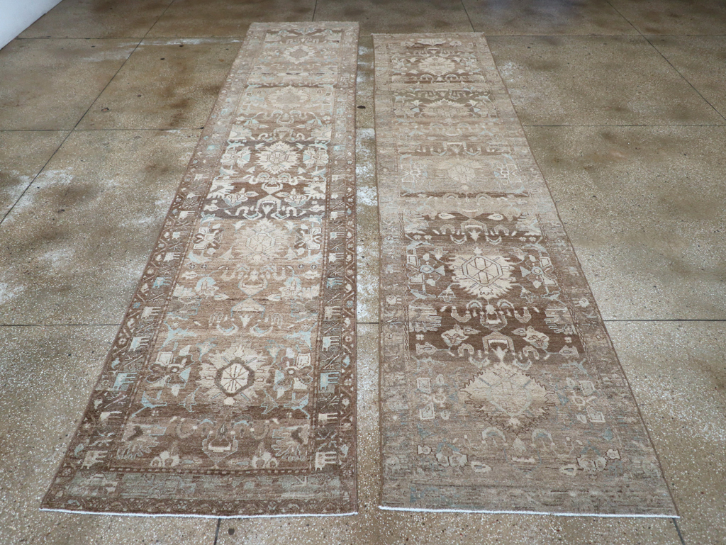 Vintage Persian Malayer Runner (Pair: 2 of 2), No.24261 - Galerie Shabab