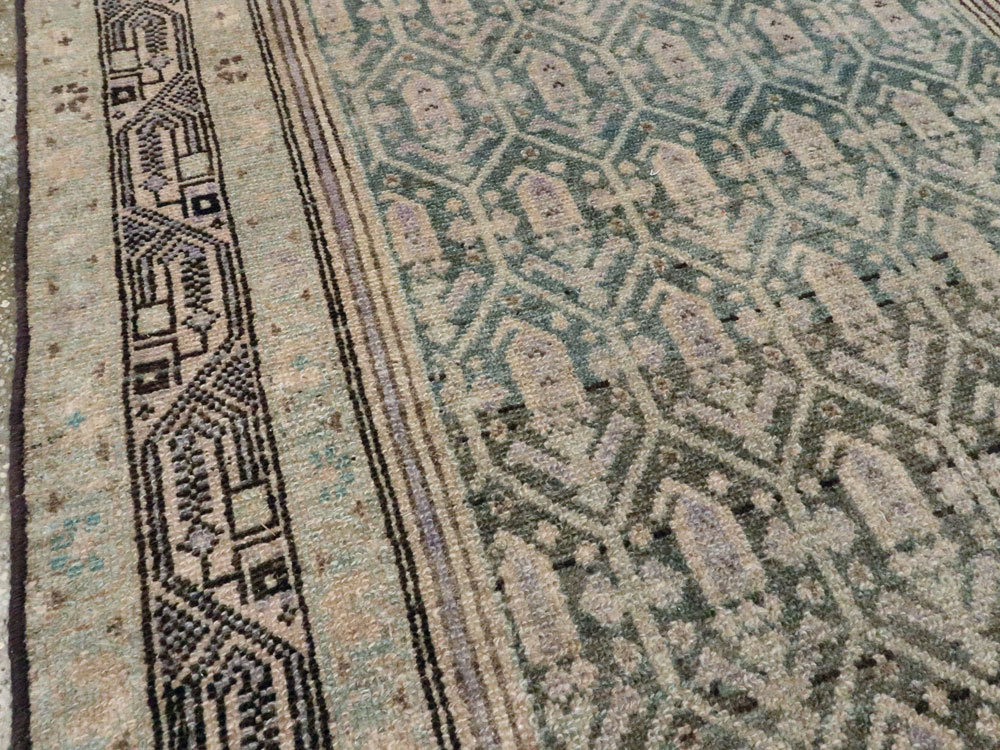 Vintage Persian Malayer Runner, No.24262 - Galerie Shabab