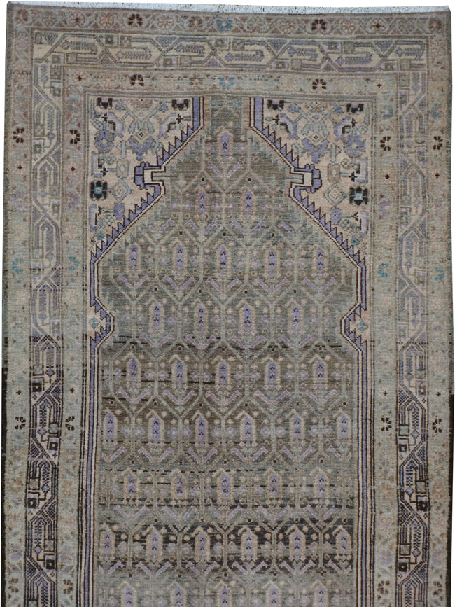Vintage Persian Malayer Runner, No.24263 - Galerie Shabab