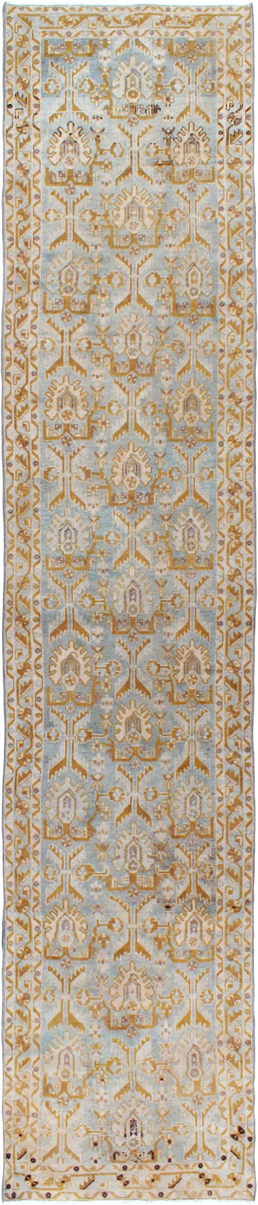 Vintage Persian Malayer Runner, No.24264 - Galerie Shabab
