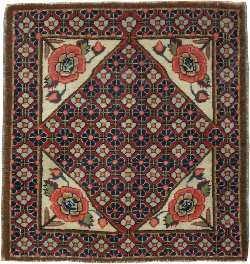 Vintage Persian Kashan Rug, No.24267 - Galerie Shabab