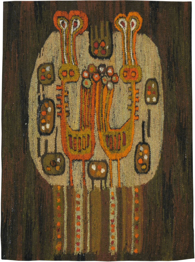 Vintage Polish Tapestry, No.24275 - Galerie Shabab