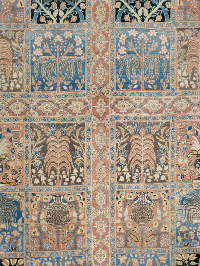 Antique Persian Tabriz Hagi Jalili Carpet, No.24283 - Galerie Shabab