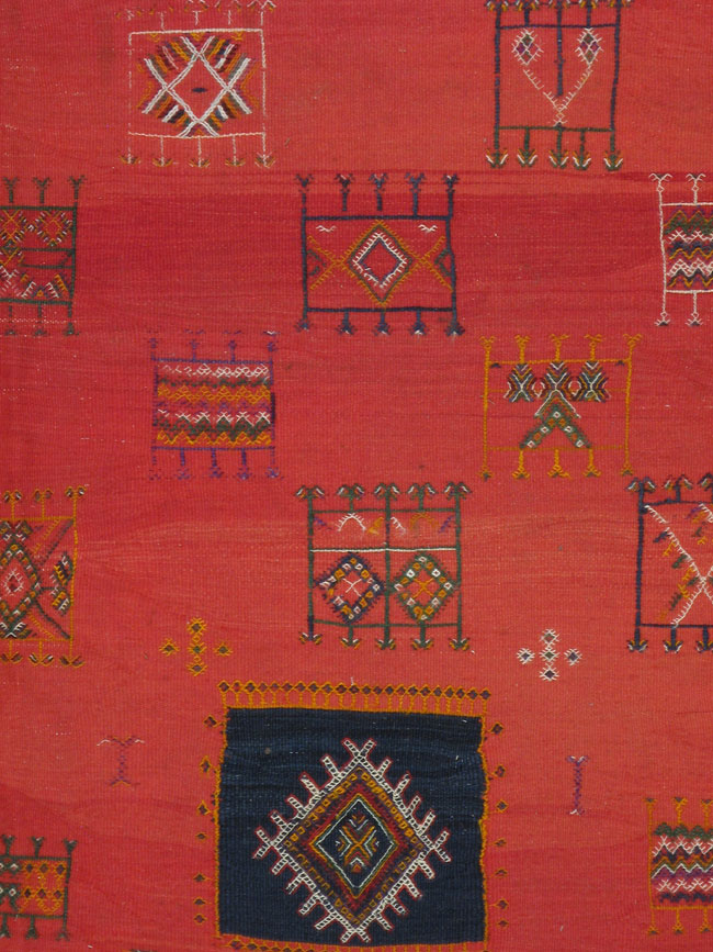Vintage Moroccan Kilim, No.24284 - Galerie Shabab