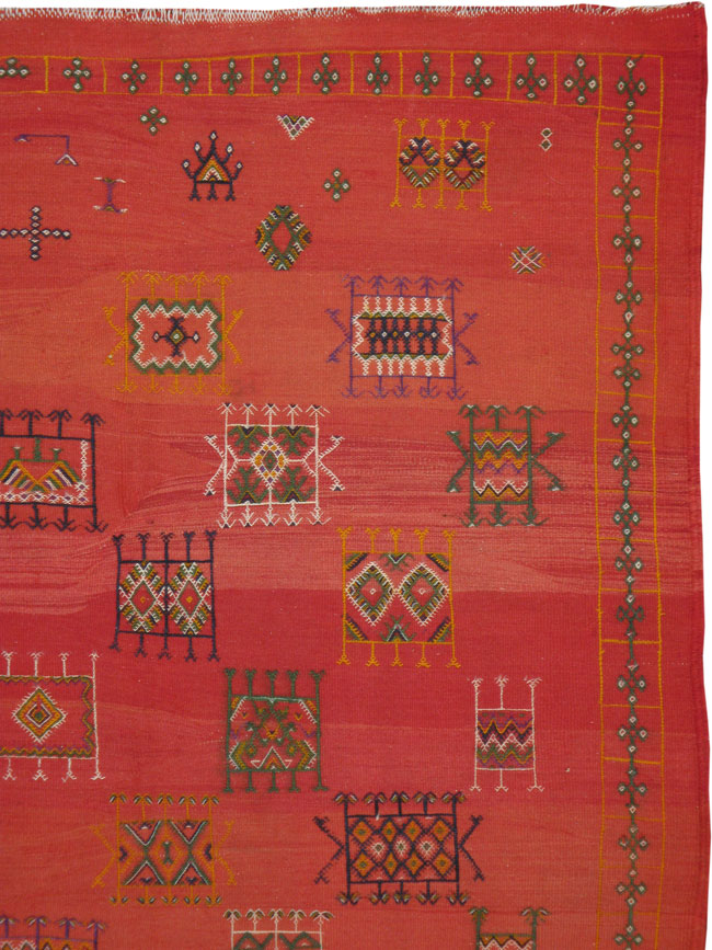Vintage Moroccan Kilim, No.24284 - Galerie Shabab