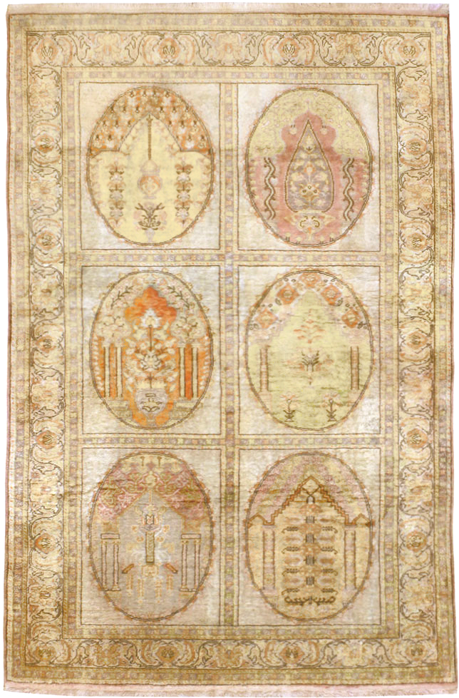 Vintage Turkish Sivas Rug, No.24292 - Galerie Shabab