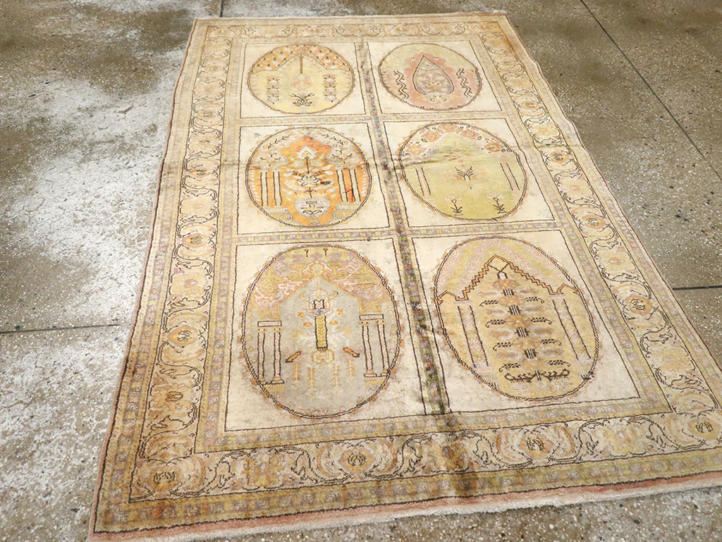 Vintage Turkish Sivas Rug, No.24292 - Galerie Shabab