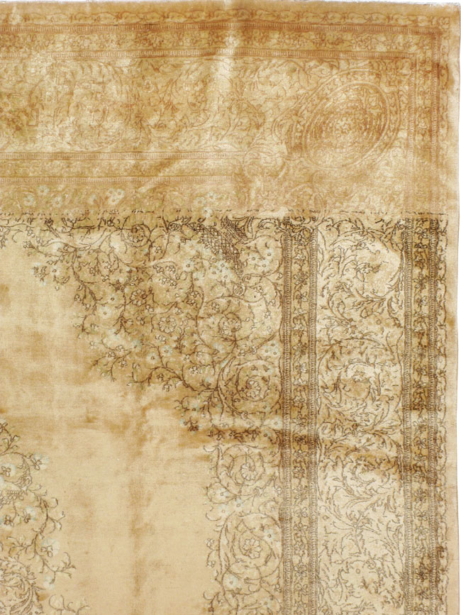 Vintage Persian Kerman Carpet, No.24298 - Galerie Shabab