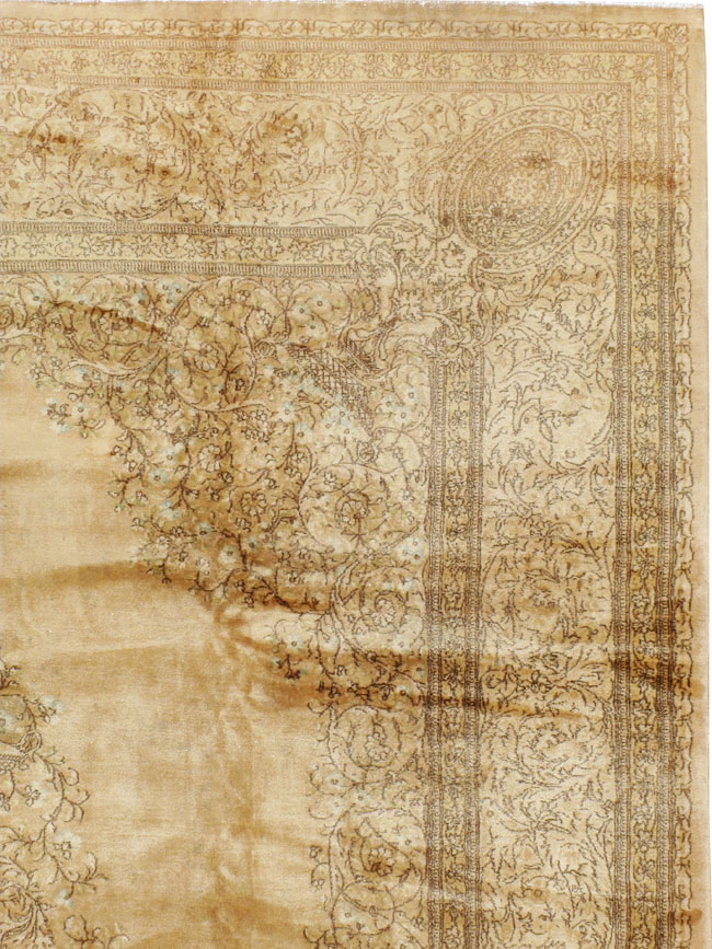 Vintage Persian Kerman Carpet, No.24298 - Galerie Shabab