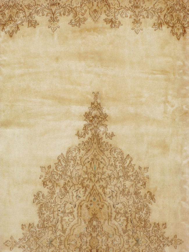 Vintage Persian Kerman Carpet, No.24299 - Galerie Shabab