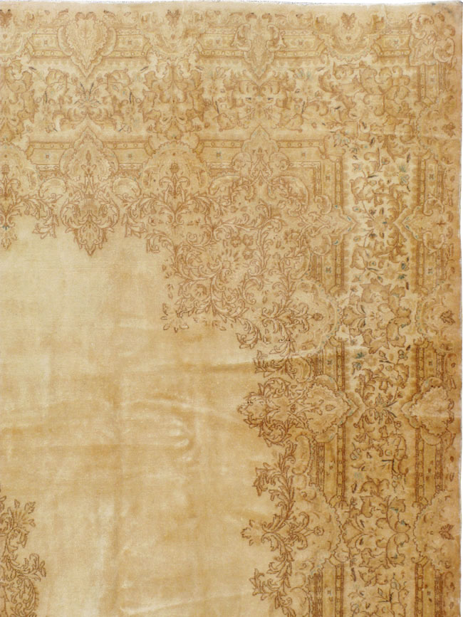 Vintage Persian Kerman Carpet, No.24299 - Galerie Shabab