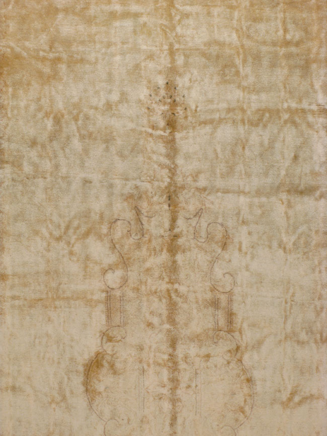 Vintage Persian Kerman Carpet, No.24300 - Galerie Shabab