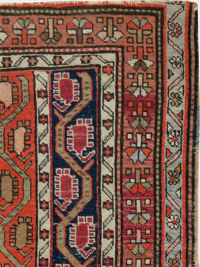 Antique Caucasian Karabagh Rug, No.24304 - Galerie Shabab