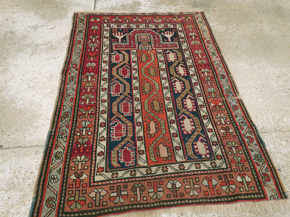 Antique Caucasian Karabagh Rug, No.24304 - Galerie Shabab