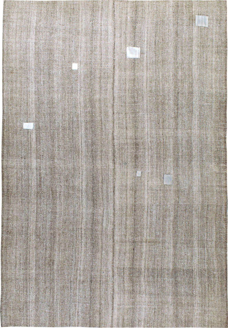 Vintage Turkish Flatweave Kilim, No.24309 - Galerie Shabab