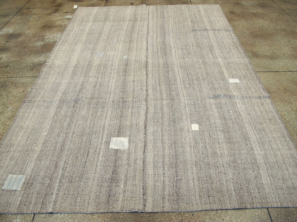 Vintage Turkish Flatweave Kilim, No.24309 - Galerie Shabab