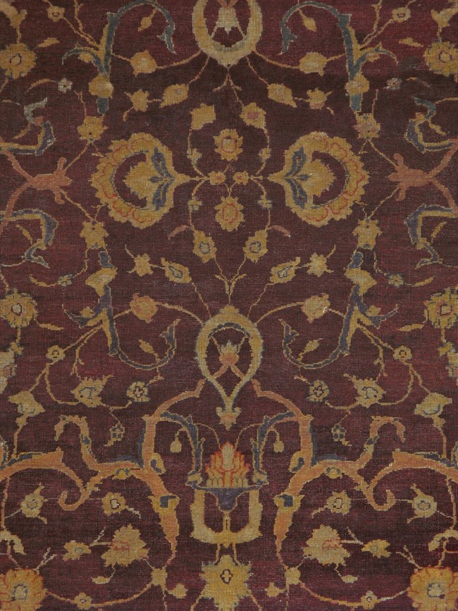 Antique Indian Amritsar Carpet, No.24313 - Galerie Shabab