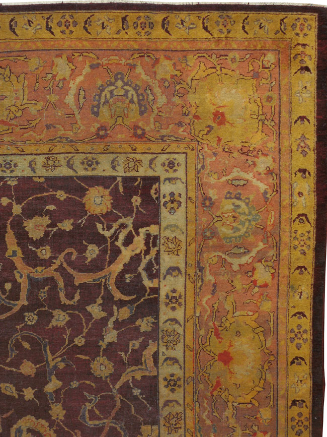 Antique Indian Amritsar Carpet, No.24313 - Galerie Shabab