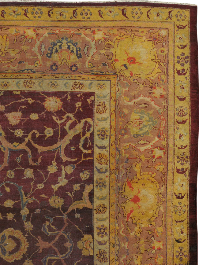 Antique Indian Amritsar Carpet, No.24313 - Galerie Shabab