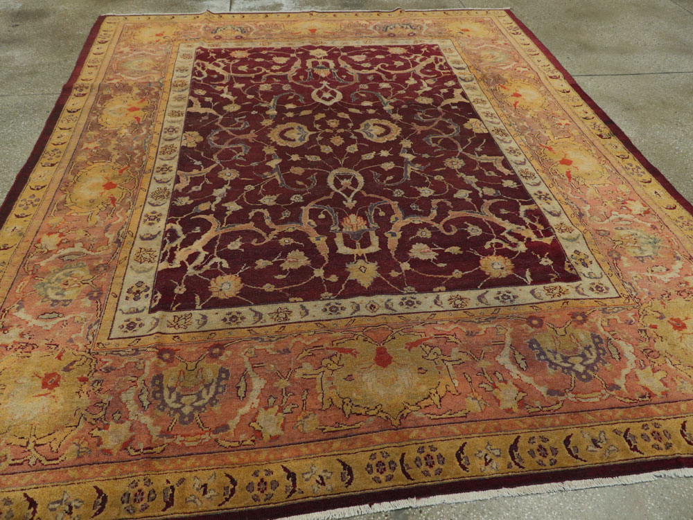 Antique Indian Amritsar Carpet, No.24313 - Galerie Shabab