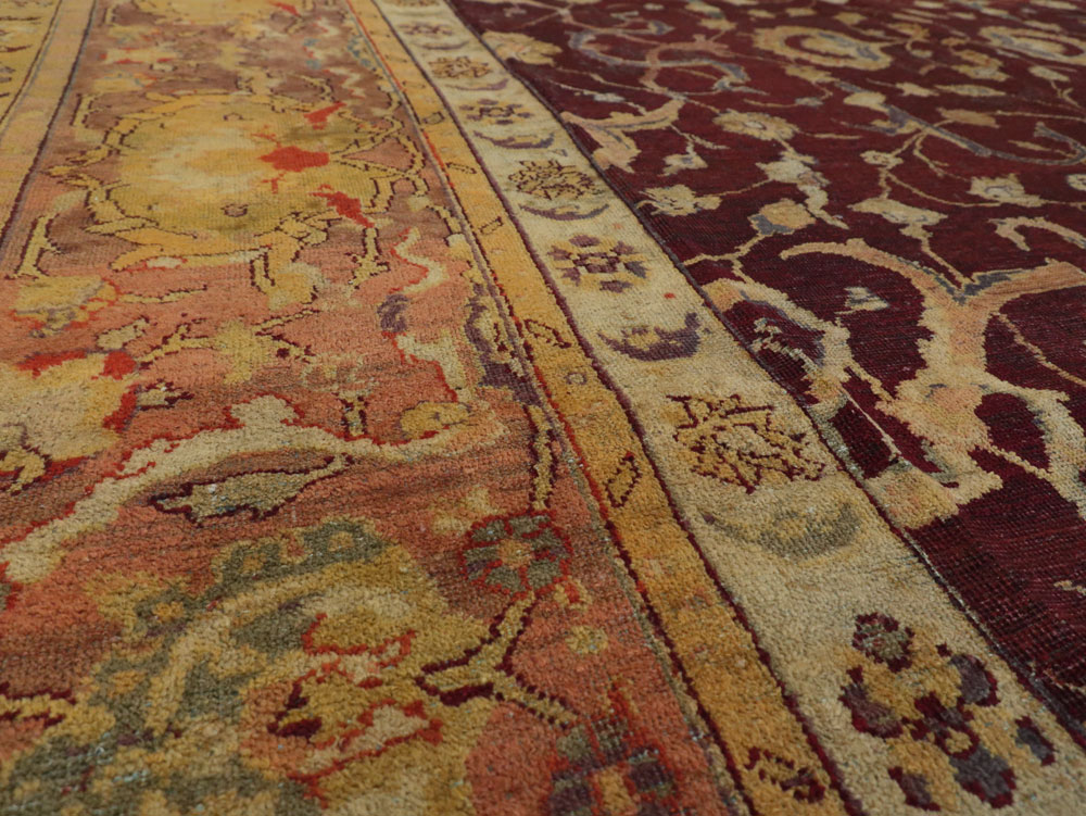 Antique Indian Amritsar Carpet, No.24313 - Galerie Shabab