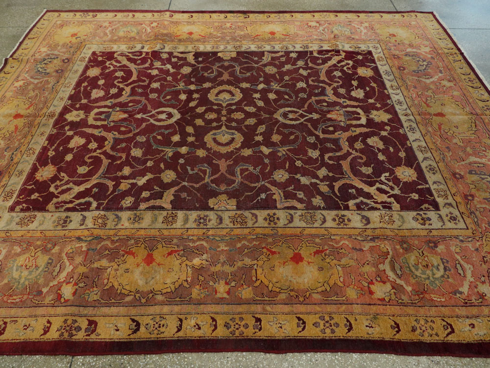 Antique Indian Amritsar Carpet, No.24313 - Galerie Shabab