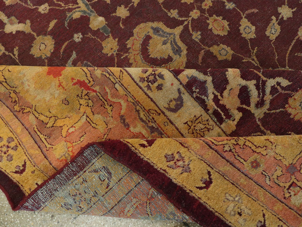 Antique Indian Amritsar Carpet, No.24313 - Galerie Shabab