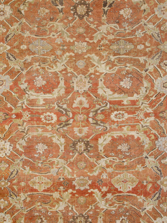 Antique Persian Mahal Carpet, No.24314 - Galerie Shabab