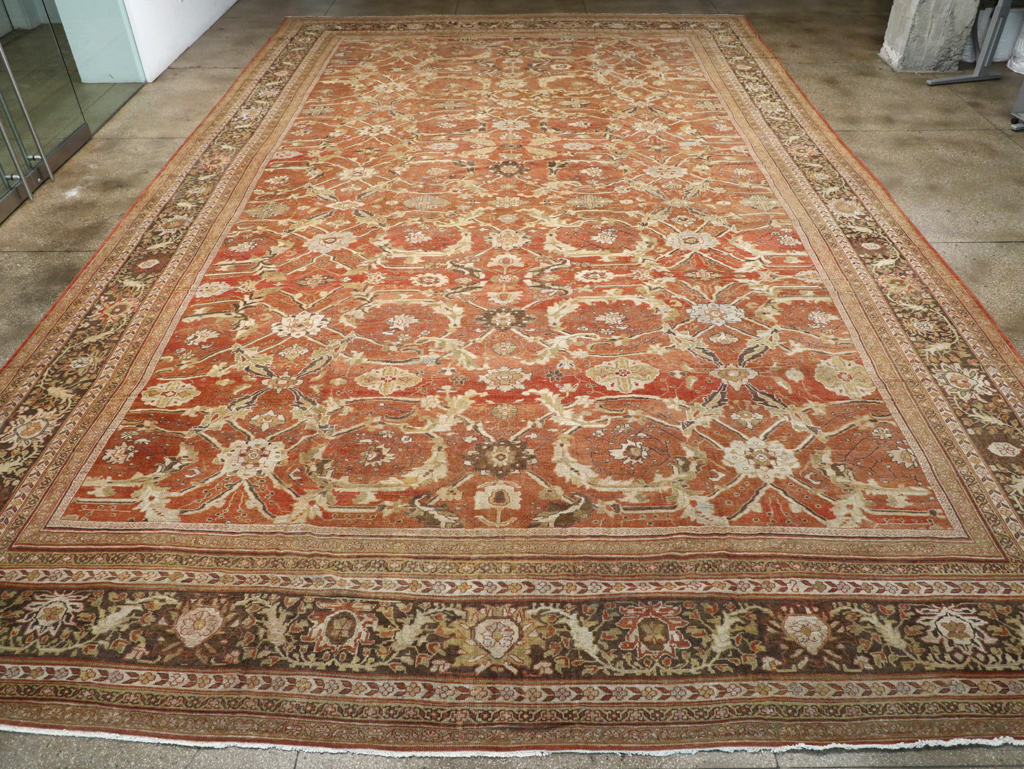 Antique Persian Mahal Carpet, No.24314 - Galerie Shabab