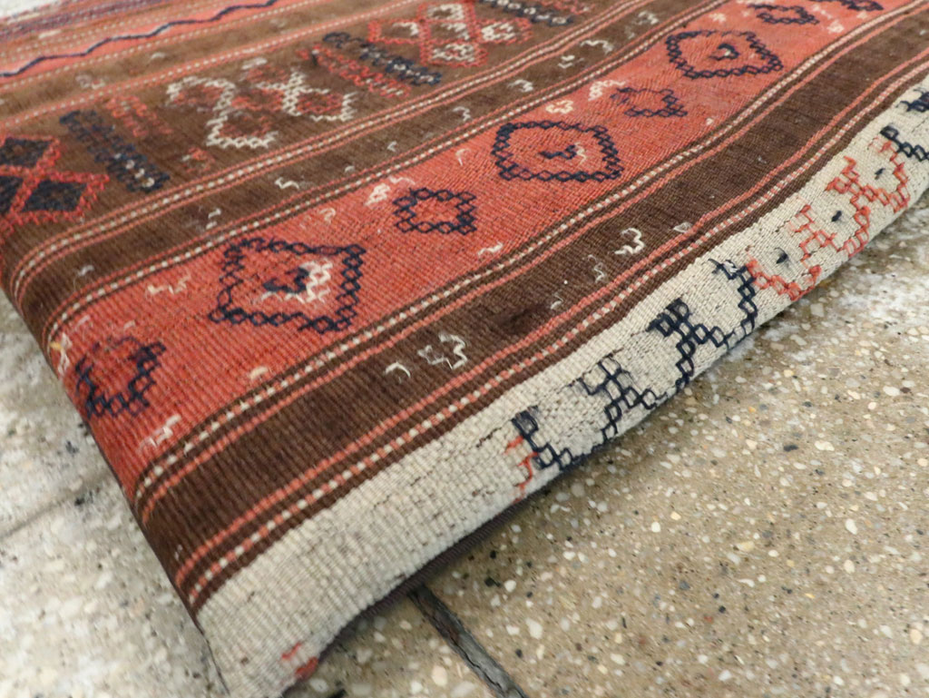 Antique Persian Flat-weave Cushion, No.24318 - Galerie Shabab
