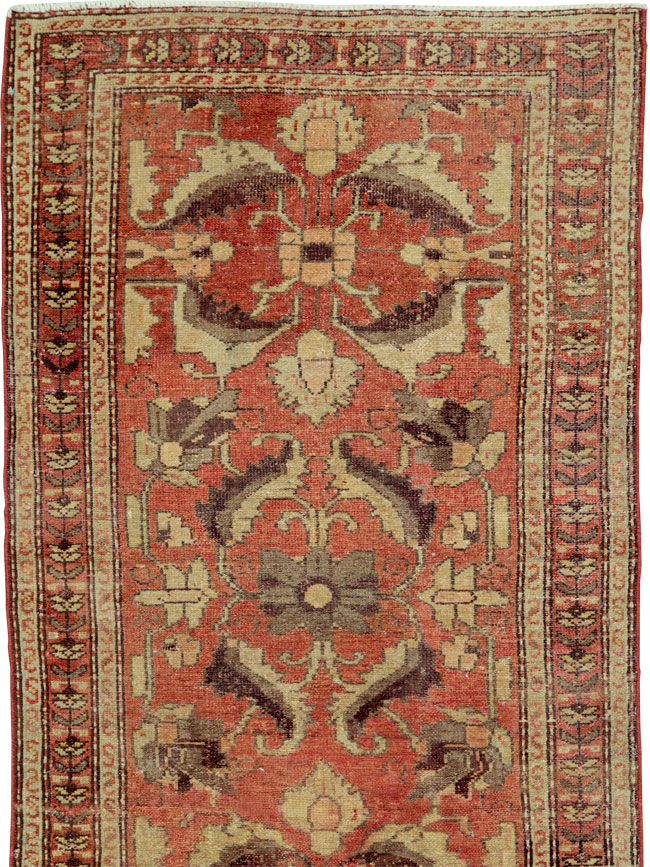 Vintage Persian Malayer Runner, No.24320 - Galerie Shabab