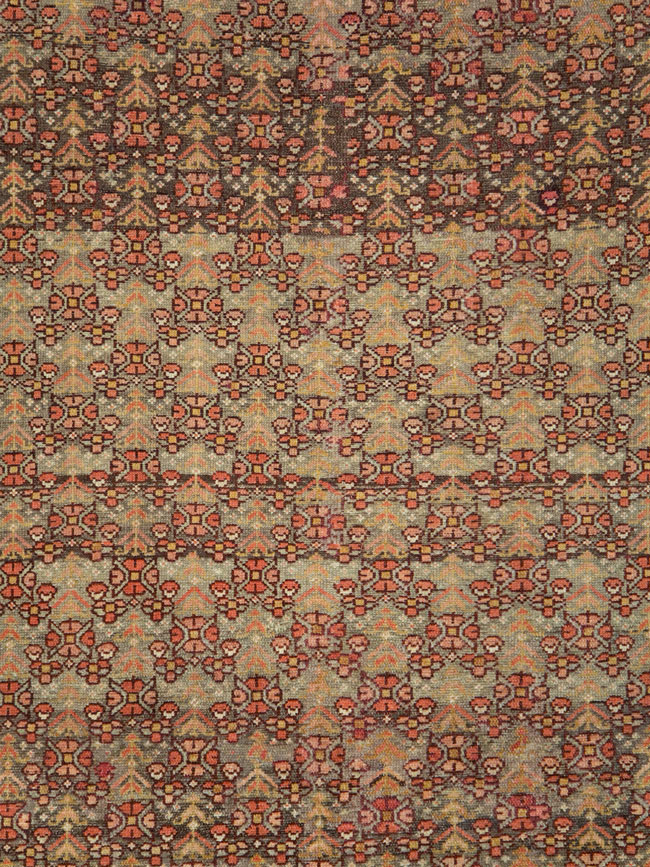 Antique Persian Malayer Wide Runner, No.24334 - Galerie Shabab