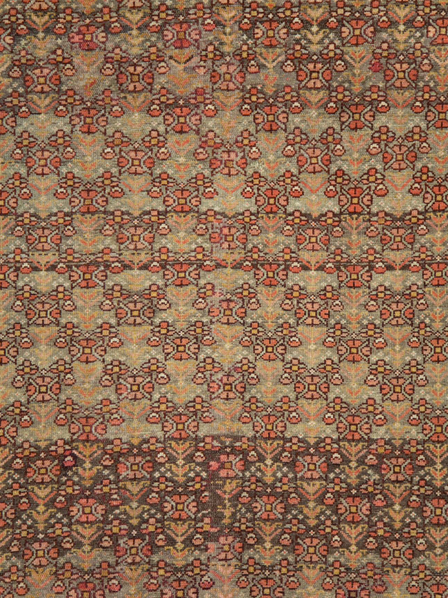 Antique Persian Malayer Wide Runner, No.24334 - Galerie Shabab