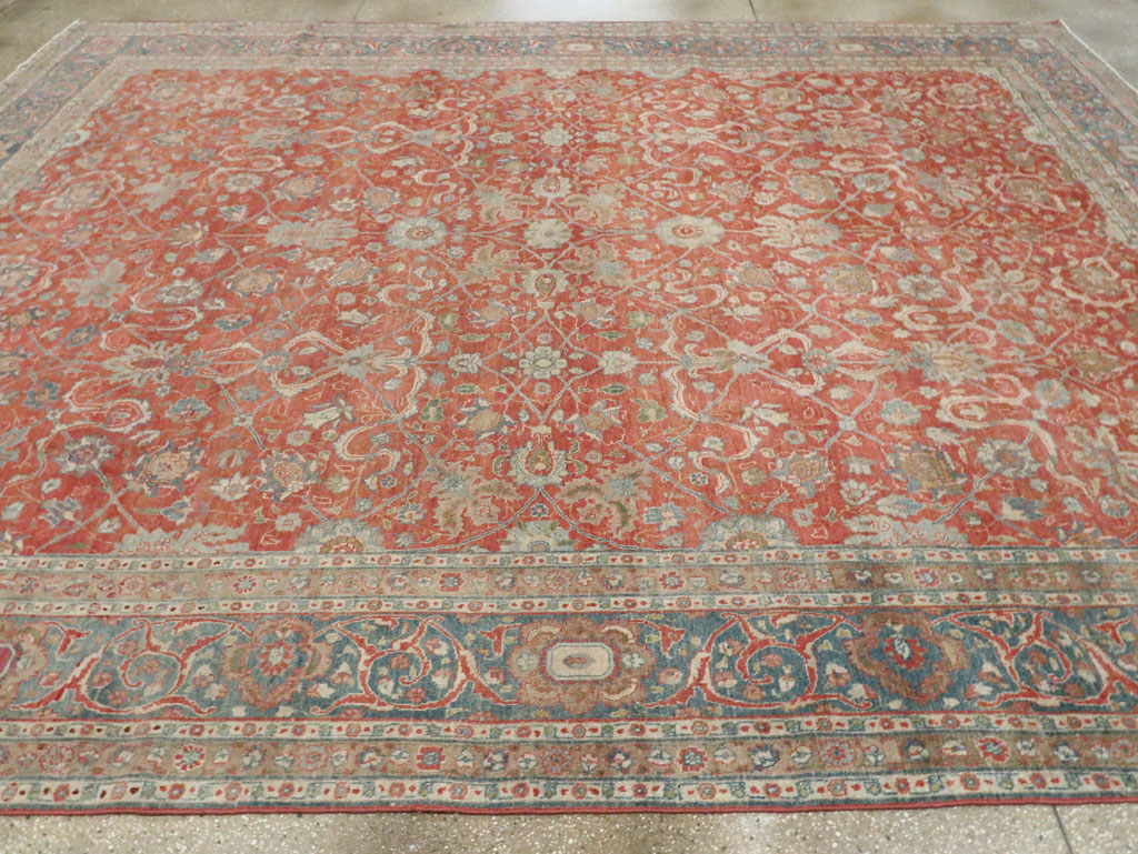 Antique Persian Tabriz Carpet, No.24335 - Galerie Shabab