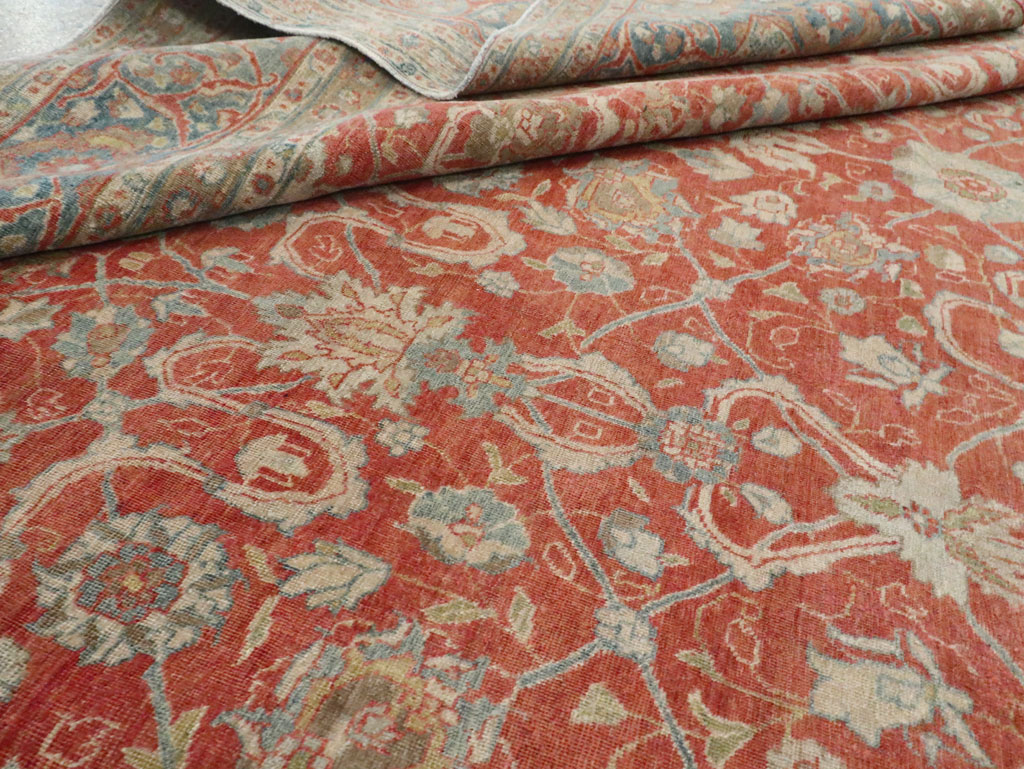 Antique Persian Tabriz Carpet, No.24335 - Galerie Shabab